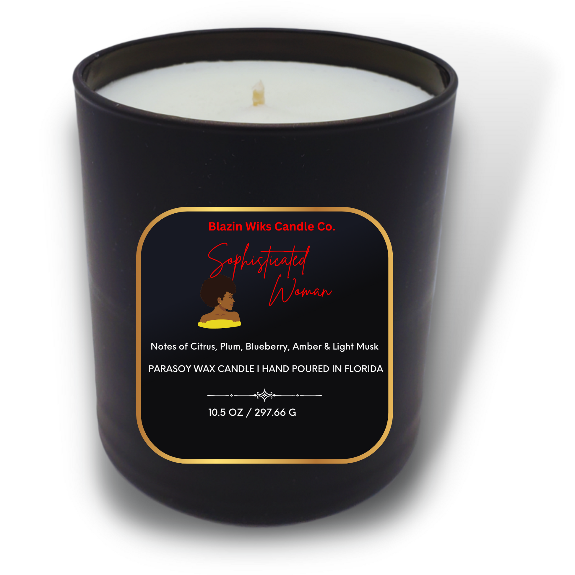 Sophisticated Woman Candle by Blazin Wiks Candle Co.