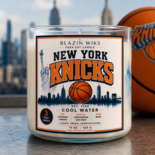 Concrete Jungle | Cool Water Inspired Candle