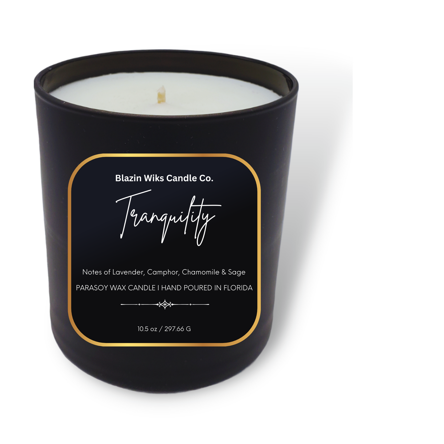 Tranquility Candle from Blazin Wiks Candle Co.