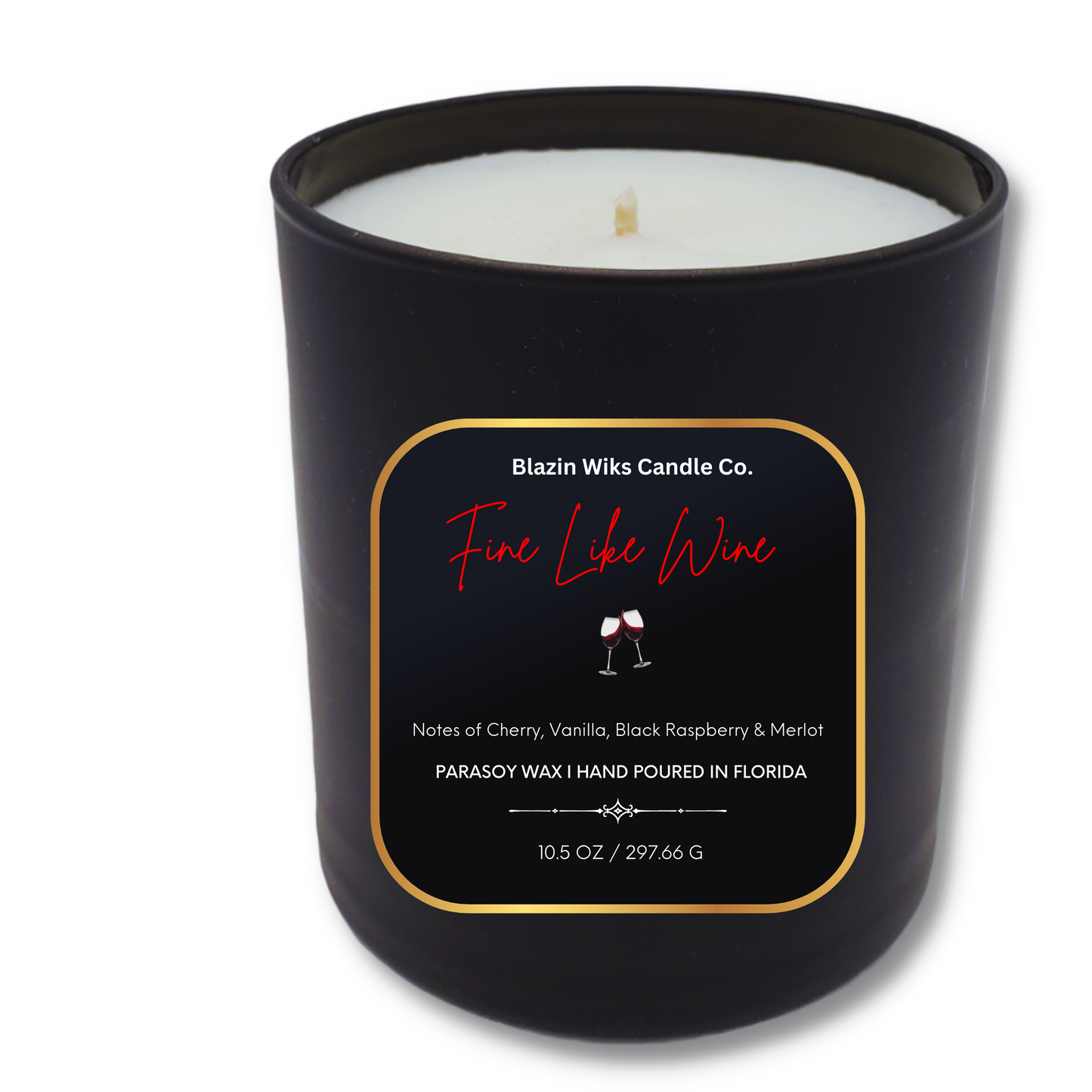 Fine Like Wine Candle by Blazin Wiks Candle Co