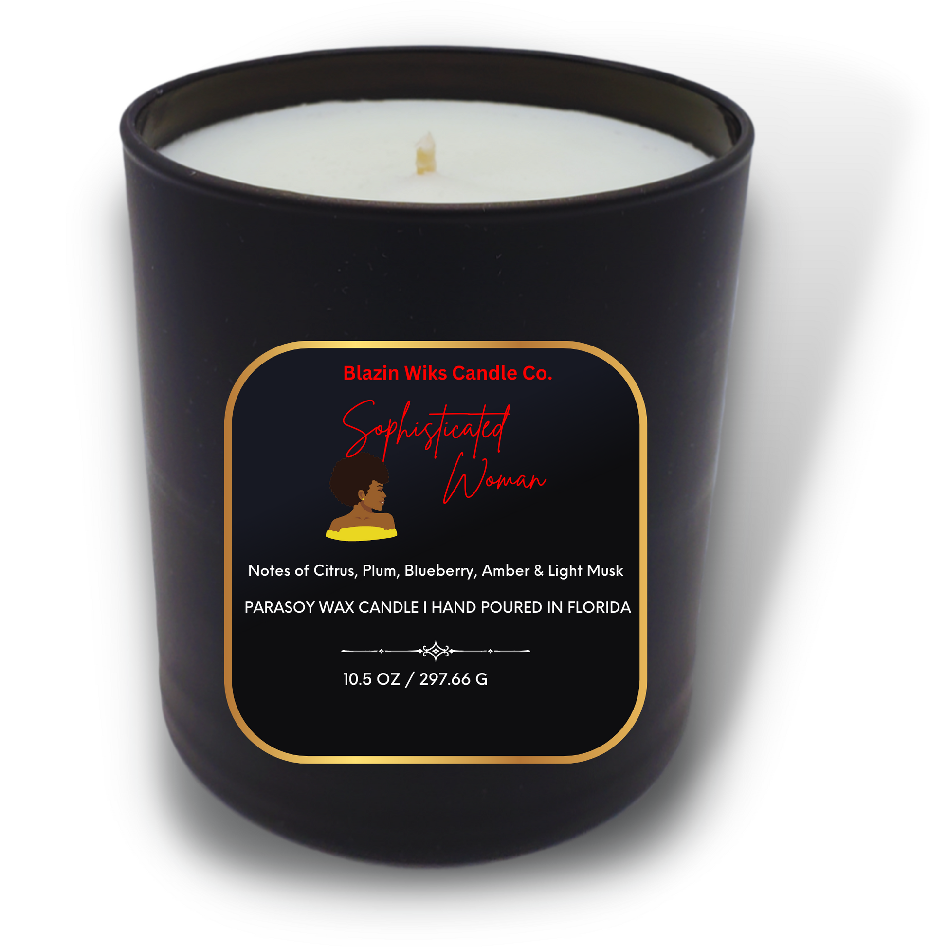 Sophisticated Woman Candle by Blazin Wiks Candle Co. 